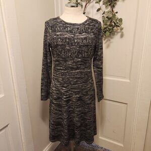 Calvin Klein Gray Sweater Dress‎ Women's Size Medium